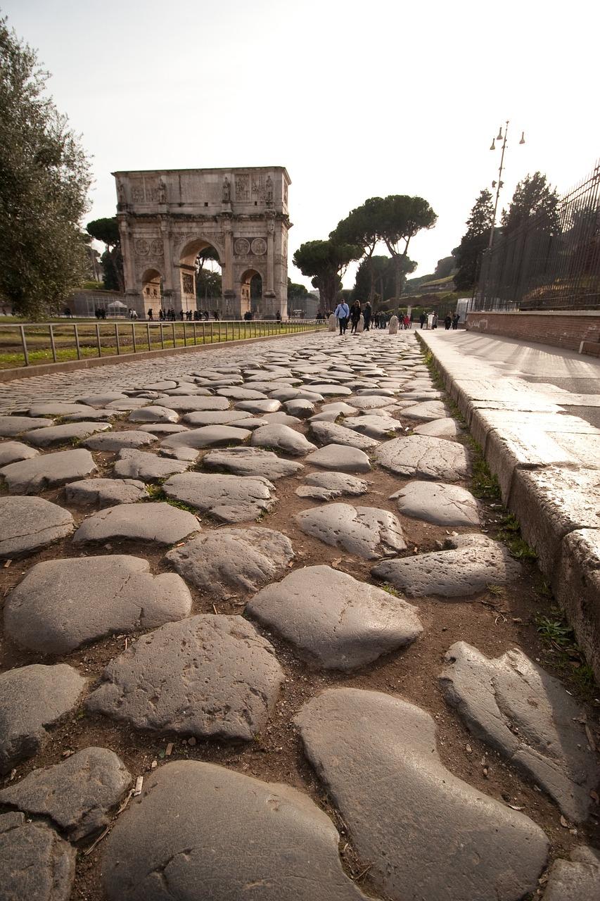 Are ancient Roman roads still used today? 