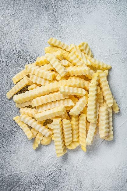 Are frozen french fries considered processed food? 