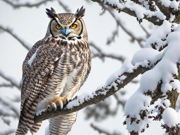 Are great horned owls protected species? 