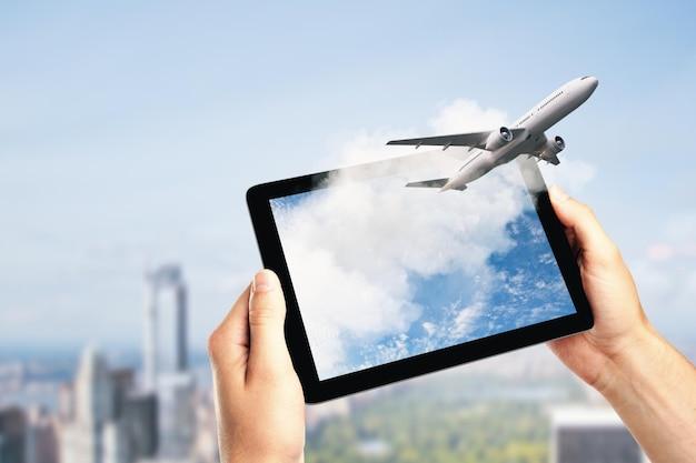 Can I take my tablet on a plane? 