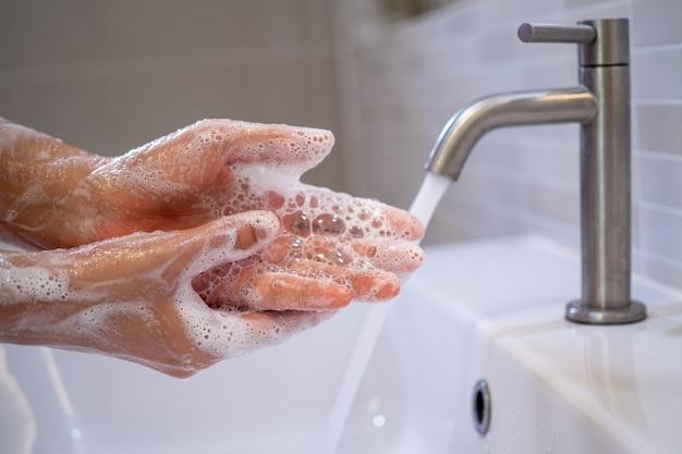 Can you wash sperm off your hands with soap and water? 