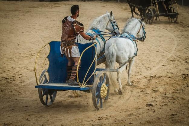 Why was chariot racing so popular in ancient Rome? 