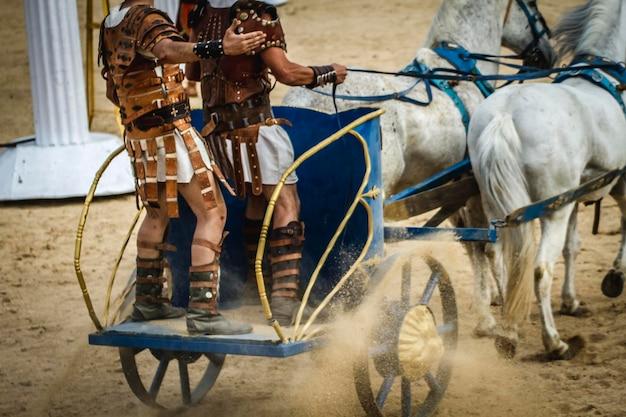 Why was chariot racing so popular in ancient Rome? 