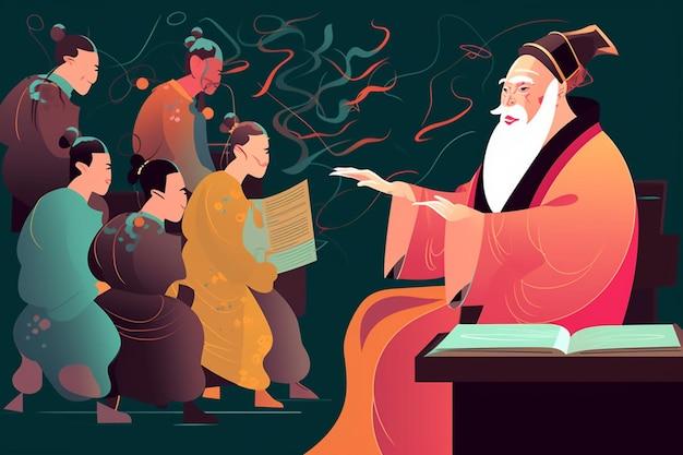 What are the 5 important relationships in Confucianism? 