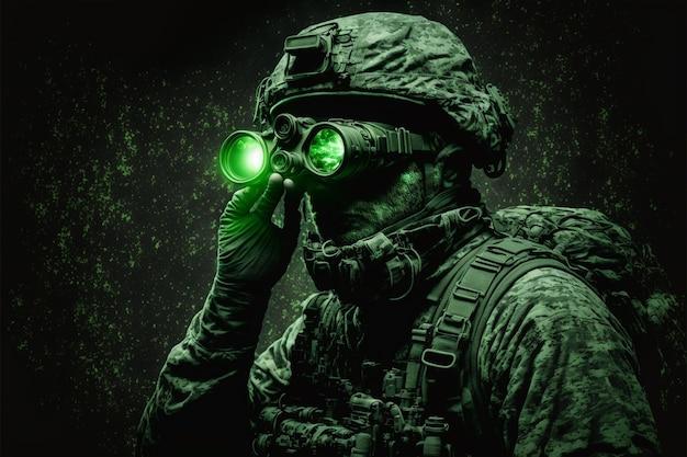 Does night vision work in total darkness? 
