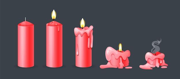 Does the color of a candle affect how fast it burns? 