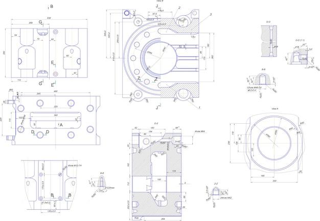 What are the objectives of engineering drawing? 