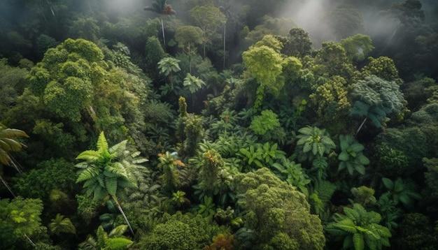 What is the vegetation of equatorial region? 