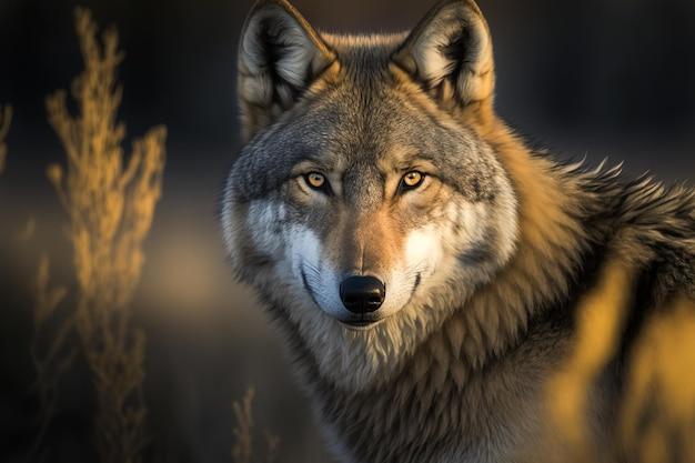 How does the GREY Wolf adapt to its environment? 