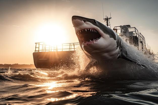 Do great white sharks live in cold water? 