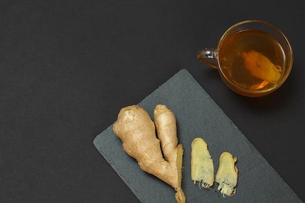 What are the benefits of green tea with ginseng and honey? 