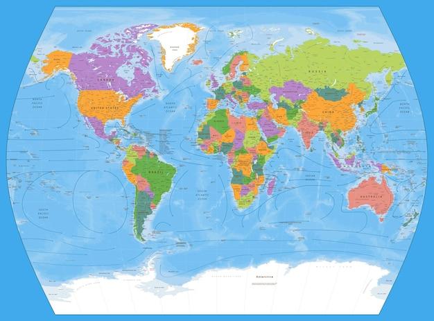 How are political maps useful? 