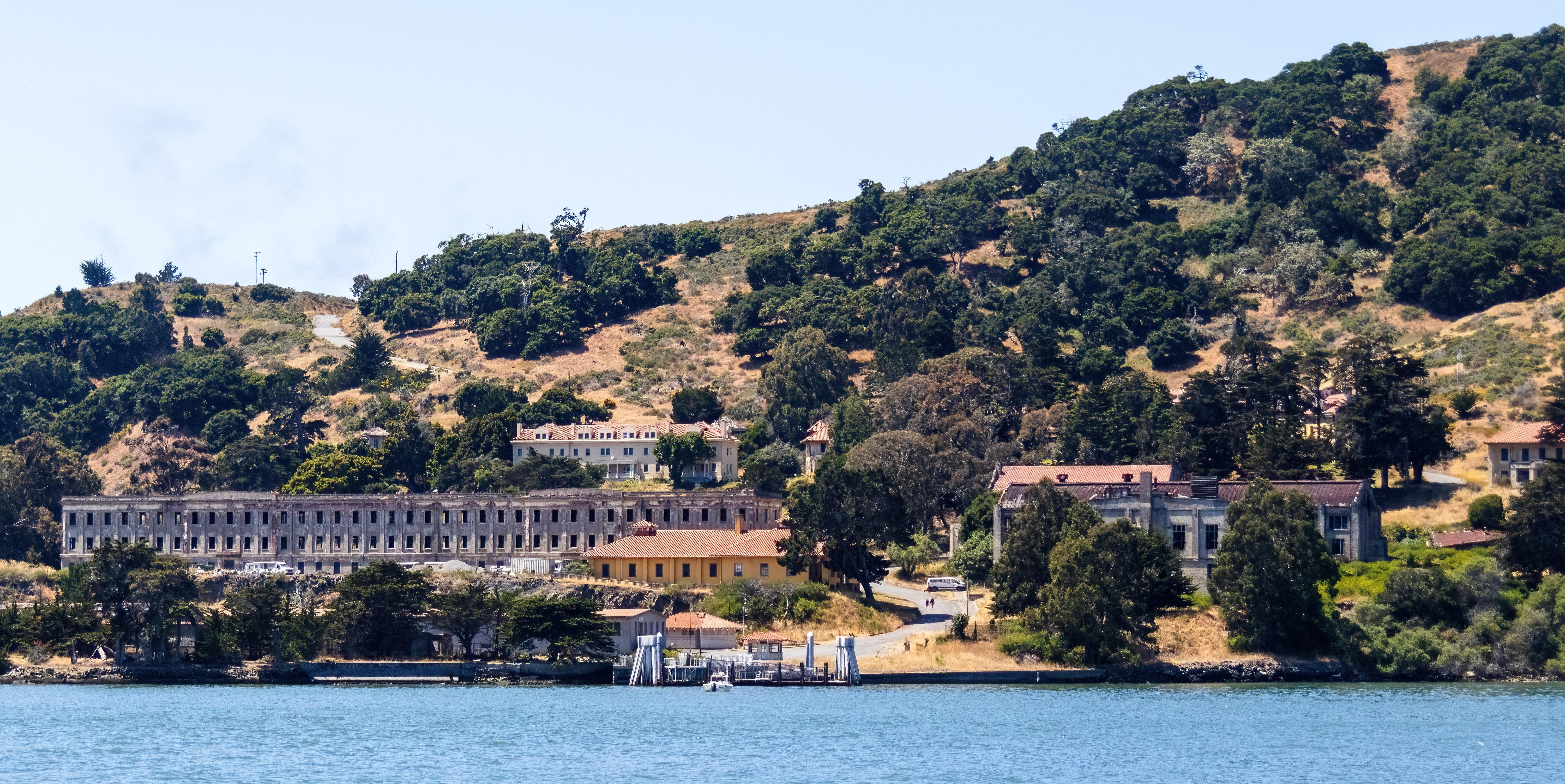 How did Angel Island gets its name? 