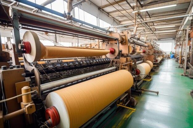 How did the textile mill work? 