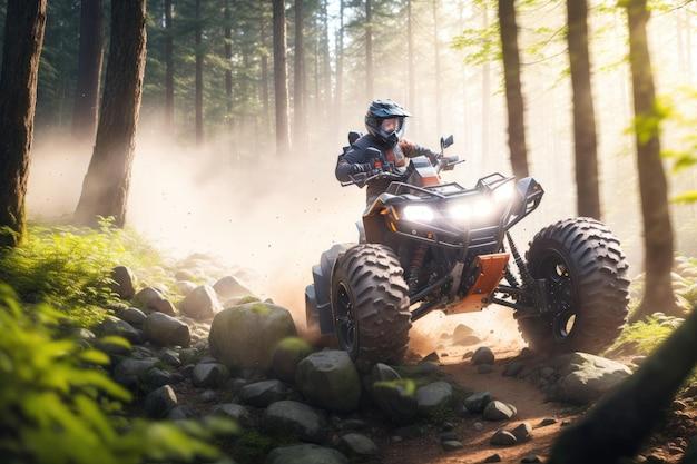 How fast is a 400cc ATV? 