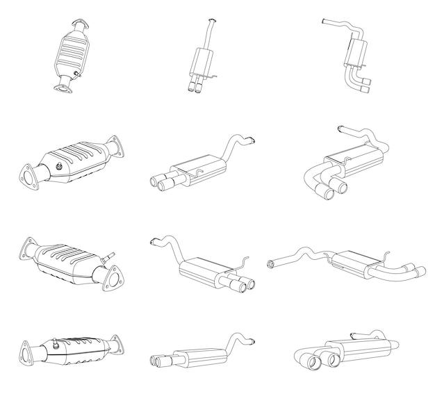 How many catalytic converters are on a Ford Escape? 