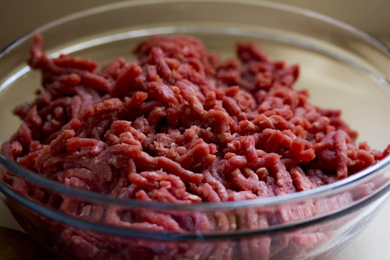 How many pounds is 500g ground beef? 