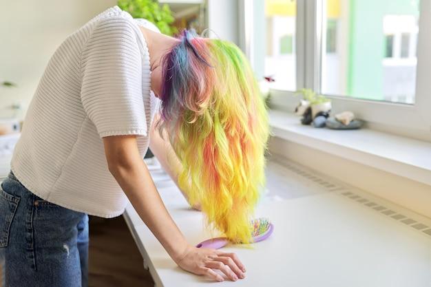 How much does it cost to dye your hair rainbow? 