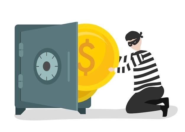 How does stealing affect the economy? 