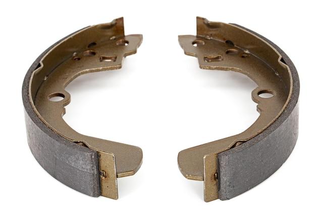 How thick is a new brake shoe? 