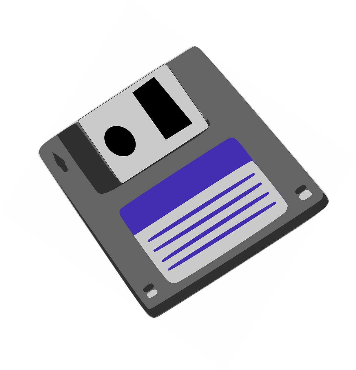 How do you take care of a floppy disk? 