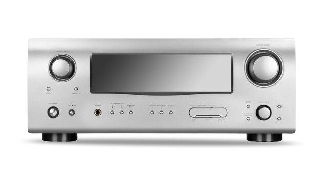 How do I connect my speakers to my Denon receiver? 