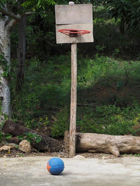 How do you make a homemade basketball backboard? 