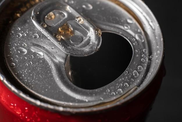 How do you open a soda can silently? 