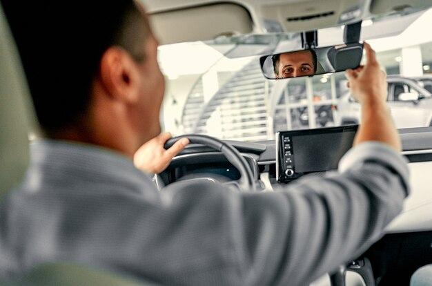 How do you remove a rear-view mirror? 