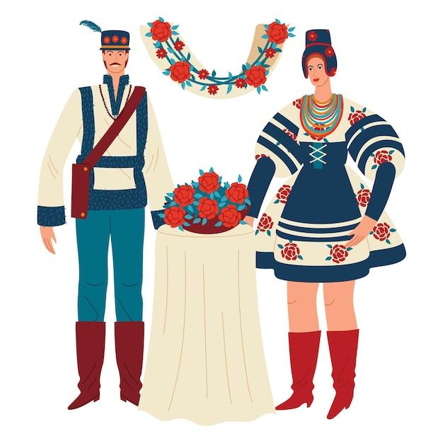 What is Hungary traditional clothing? 