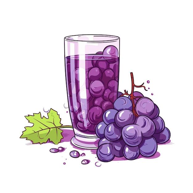 What Colour Does grape juice turn in acid? 