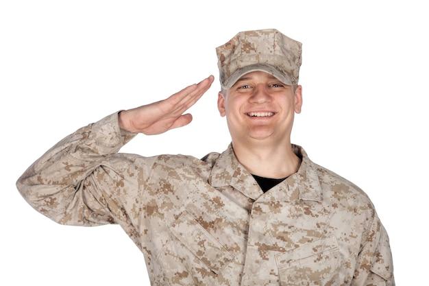 Is it OK to salute with your left hand? 