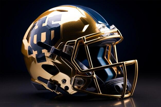 Does Notre Dame still use real gold in their helmets? 