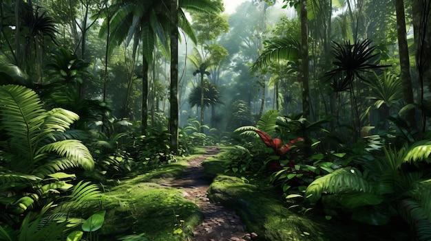 Is the rainforest a renewable or nonrenewable resource? 