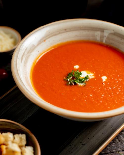 Is tomato soup a vegetable serving? 