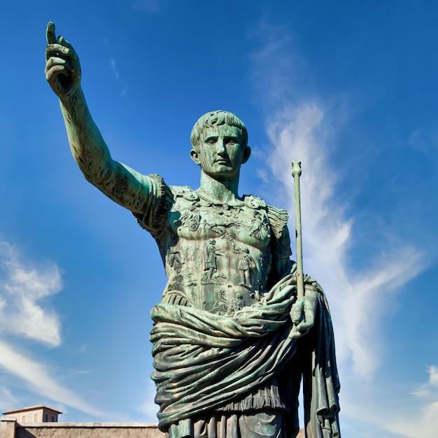 What type of leadership style did Julius Caesar have? 