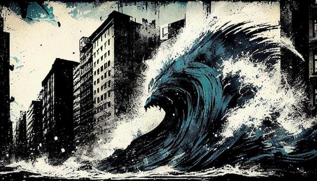 How are rogue waves and tsunamis different? 