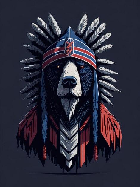 What is the word for bear in Native American? 