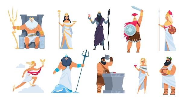 What are the 12 Greek gods and their powers? 