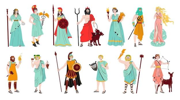 What are the 12 Greek gods and their powers? 