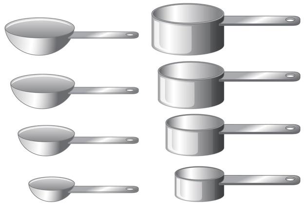 What are the 4 types of measuring cups? 