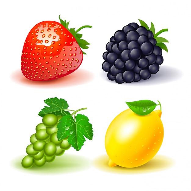 What are the 7 categories of fruit? 
