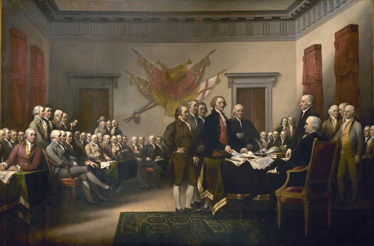 What is the conclusion of the Declaration of Independence? 