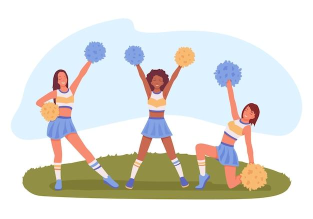 What is the importance of cheer dance or cheerleading in sports? 