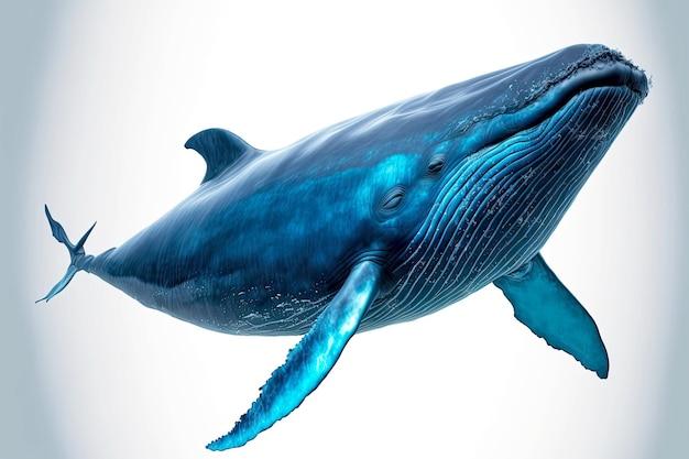 How thick is blue whale blubber? 