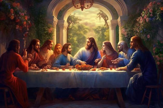 What is the symbolism of the Last Supper? 