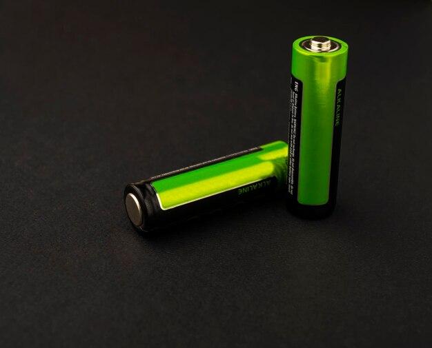 What is the capacity of an AA alkaline battery? 