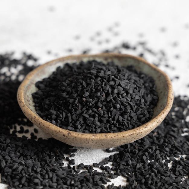 What are black seeds called in Telugu? 