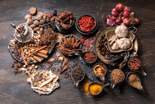 What are the conversions to use fresh to dried herbs and spices? 