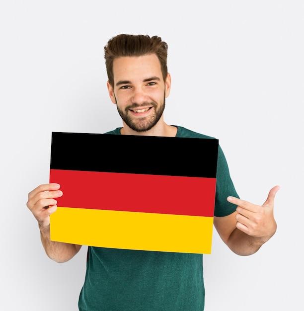 What are typical German facial features? 